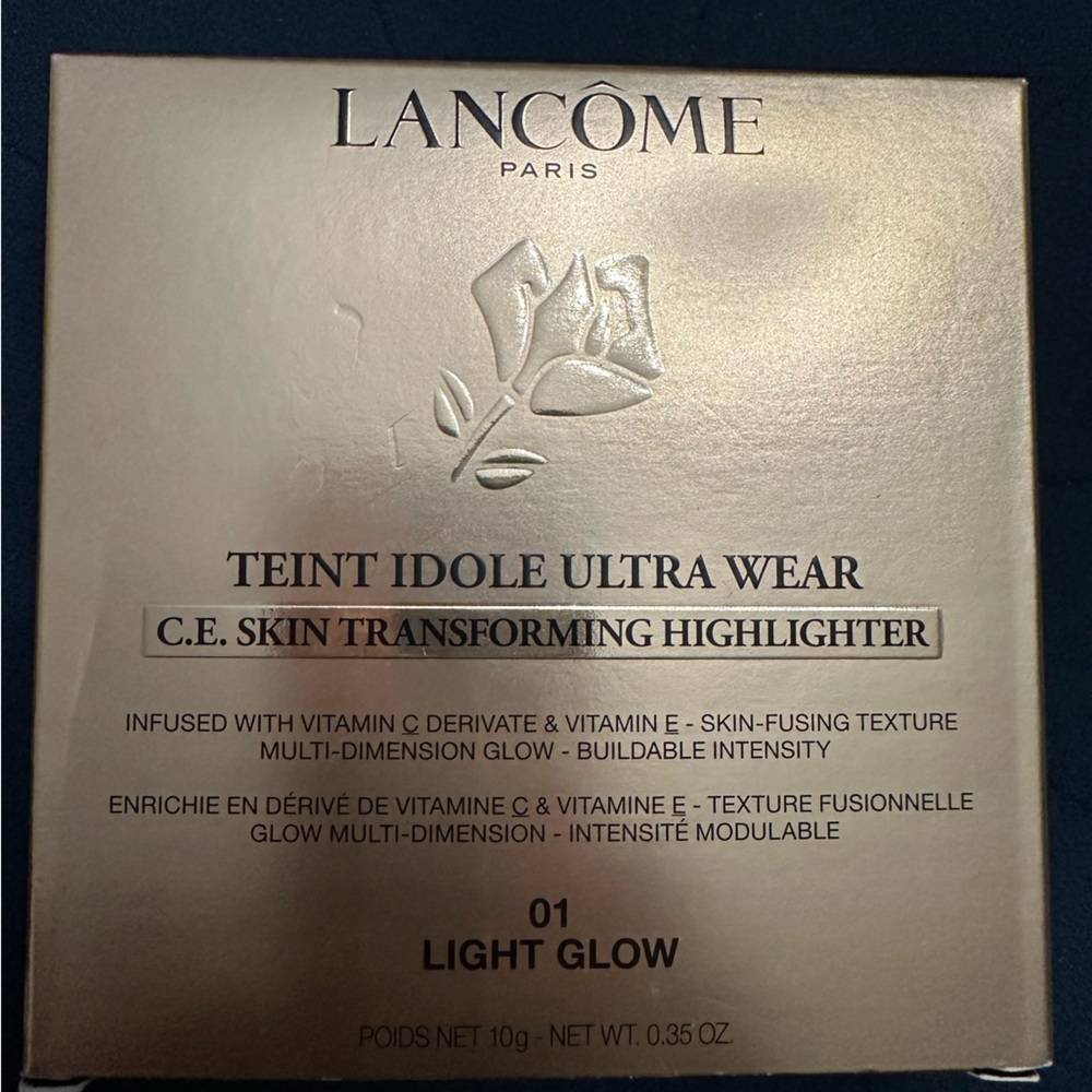 LancomeTeint Idole Ultra Wear. C. E. Skin transforming highlighter 01 Light Glow - Picture 8 of 8